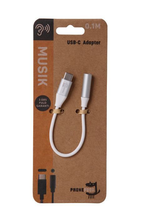 USB-C til jackstik adapter