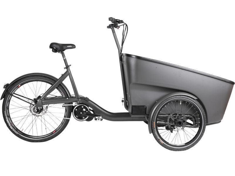Centurion E Street el ladcykel i mat sort | Fri BikeShop