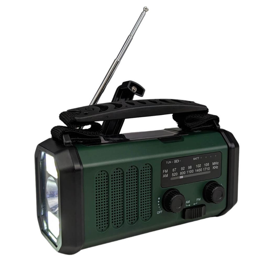 Nødradio FM AM 10000 mAh Powerbank