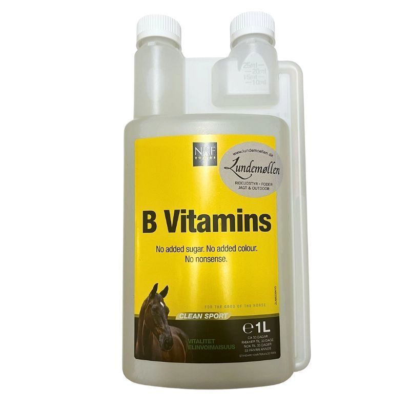 naf b-vitamin med stevia, uden tilsat sukker, 1 liter
