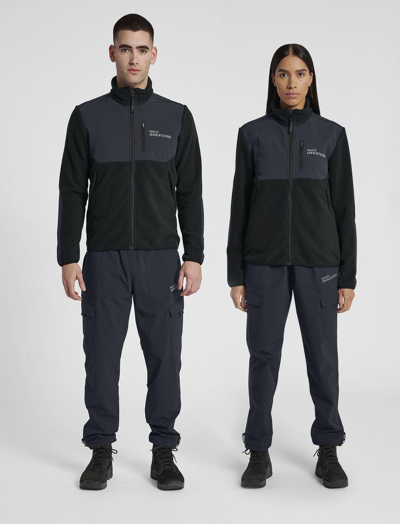 unisex - fleecejakke - black