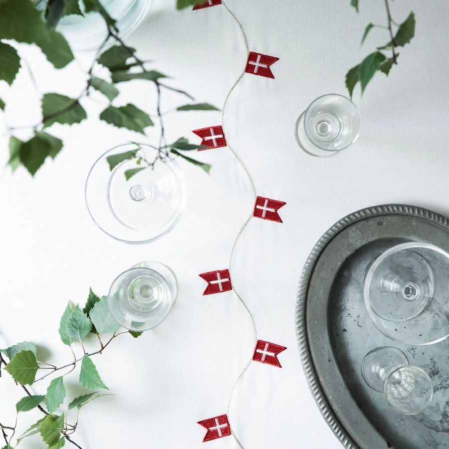 Langkilde & Søn Bordflagstang med norsk flag