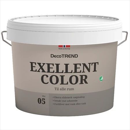 DecoFarver Excellent Color Vægmaling 9L