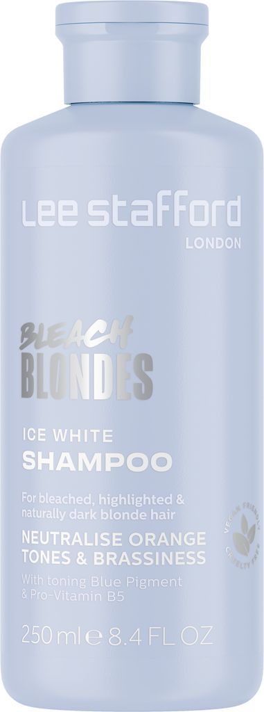 bleach blondes ice white toning shampoo