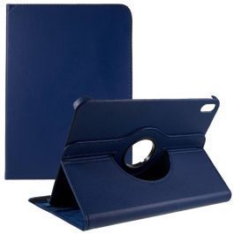 ipad 11 (2025) / ipad 10.9 (2022) - læder cover 360 grader roterbar - blå