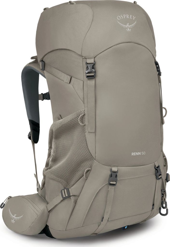 osprey women's renn 50 pediment grey/linen tan