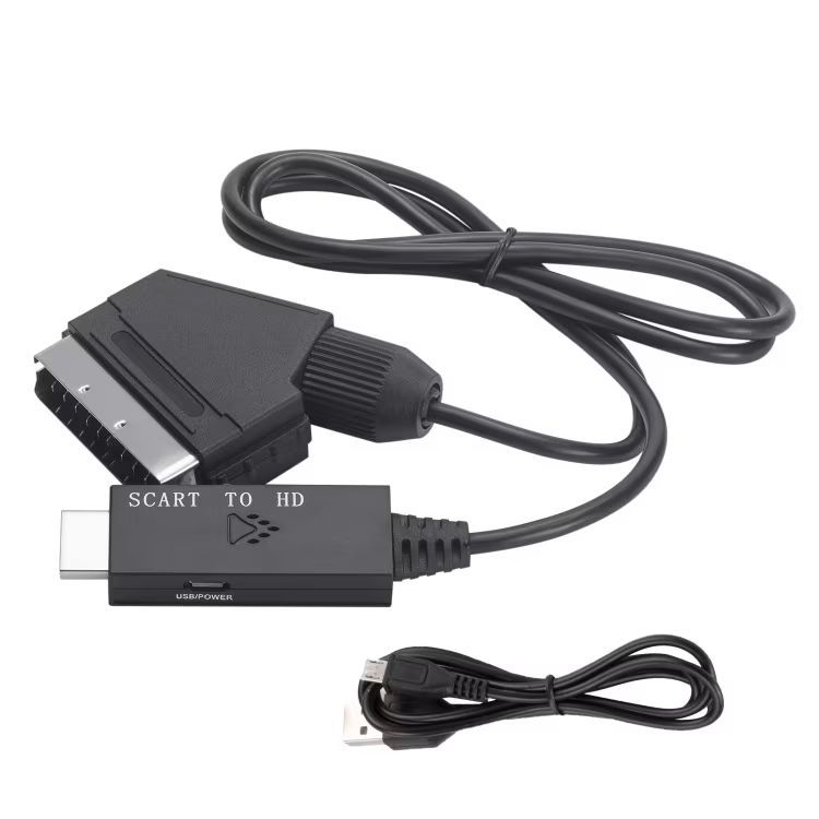Scart Til HDMI Konverter 720p 1080p