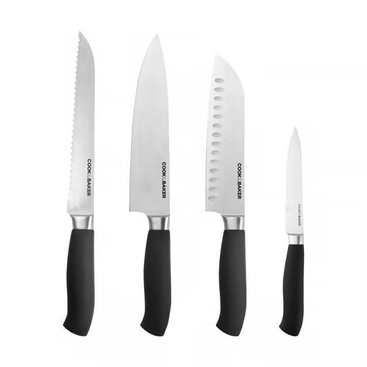 cook & baker knivsæt - 4 dele