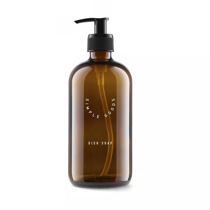 Simple Goods Flaske til opvaskemiddel - 500 ml - Glas