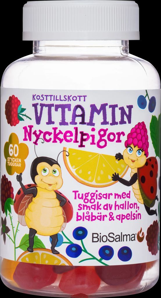 biosalma nyckelpiga multivitamin 60 st