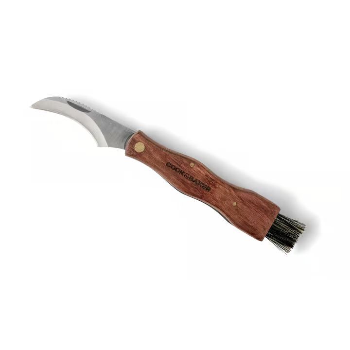 Cook & Baker Svampekniv - L 7,5 cm - Træ/stål