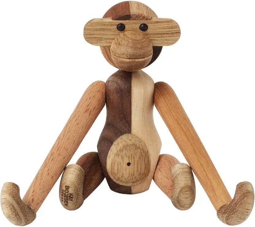 Kay Bojesen Abe Mini Teak Dekorationsfigur 9.5cm