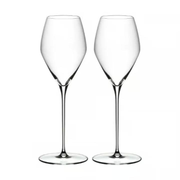 Riedel Veloce Champagneglas - 2 stk. - 32,7 cl - Glas - Klar
