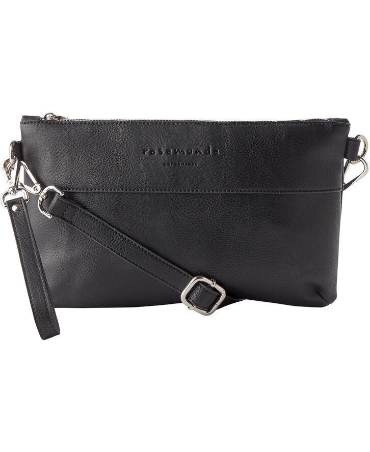 Rosemunde RBAndora Combi Clutch Sort/Sølv