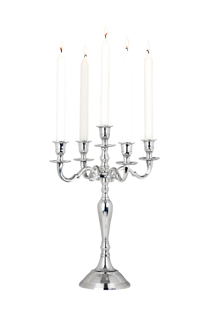 Dorre Kandelaber 5-armad Aluminium 40 cm