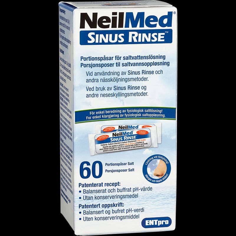 NeilMed Sinus Rinse refill 60