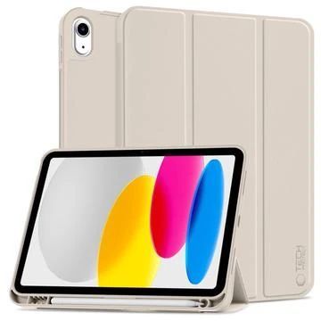 ipad 2022/2025 tech-protect smartcase pen tri-fold folio cover - stjernelys