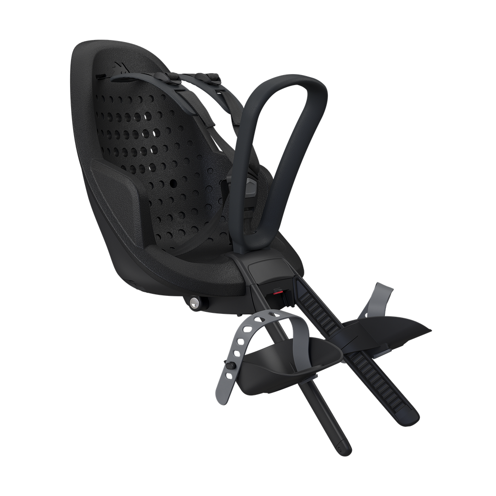 thule yepp 2 mini ahead barnestol til front montering 9 mdr til 3 år (op til 15 kg) - black
