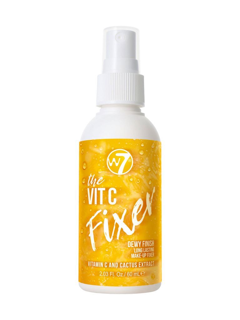 W7 the fixer vitamin c makeup setting spray natural finish, long-lasting