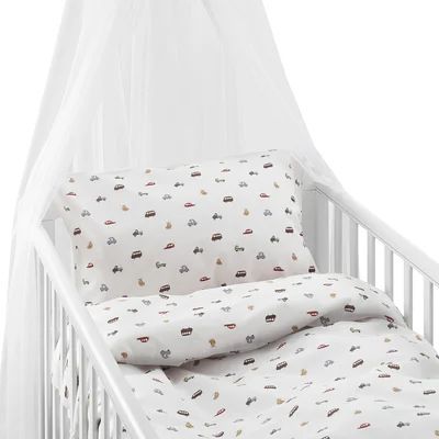 Borganäs Bäddset 100x130 John Påslakan Beige (210x)