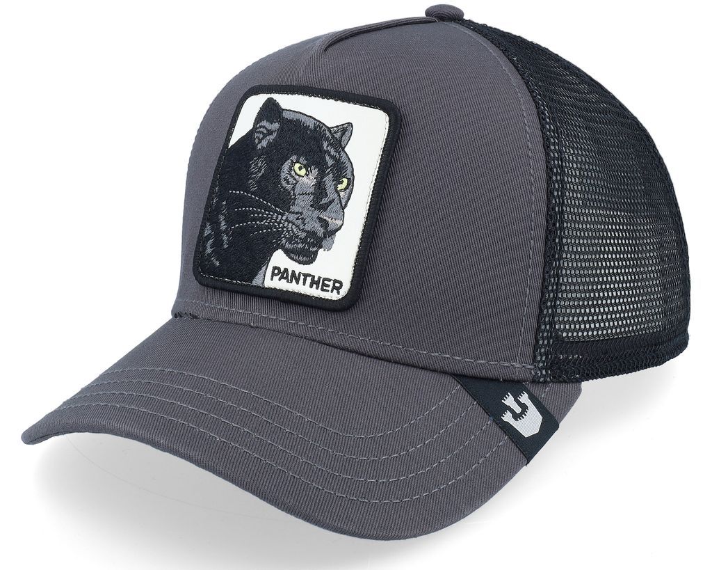 Goorin Bros Women Men Panther Patch Ball Cap Grey One