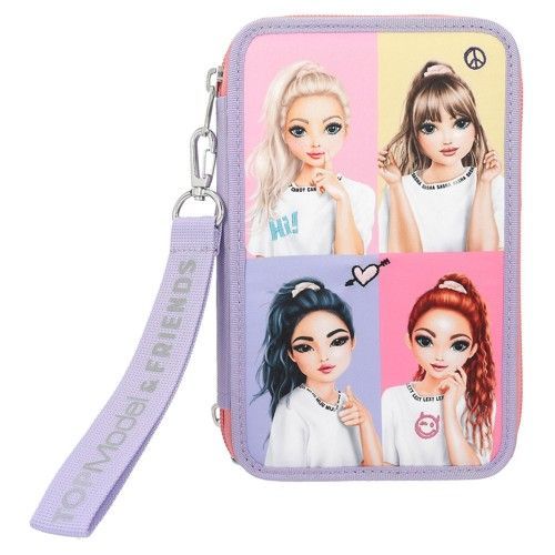 Depesche TOPModel Triple Pencil Case Snap Shots