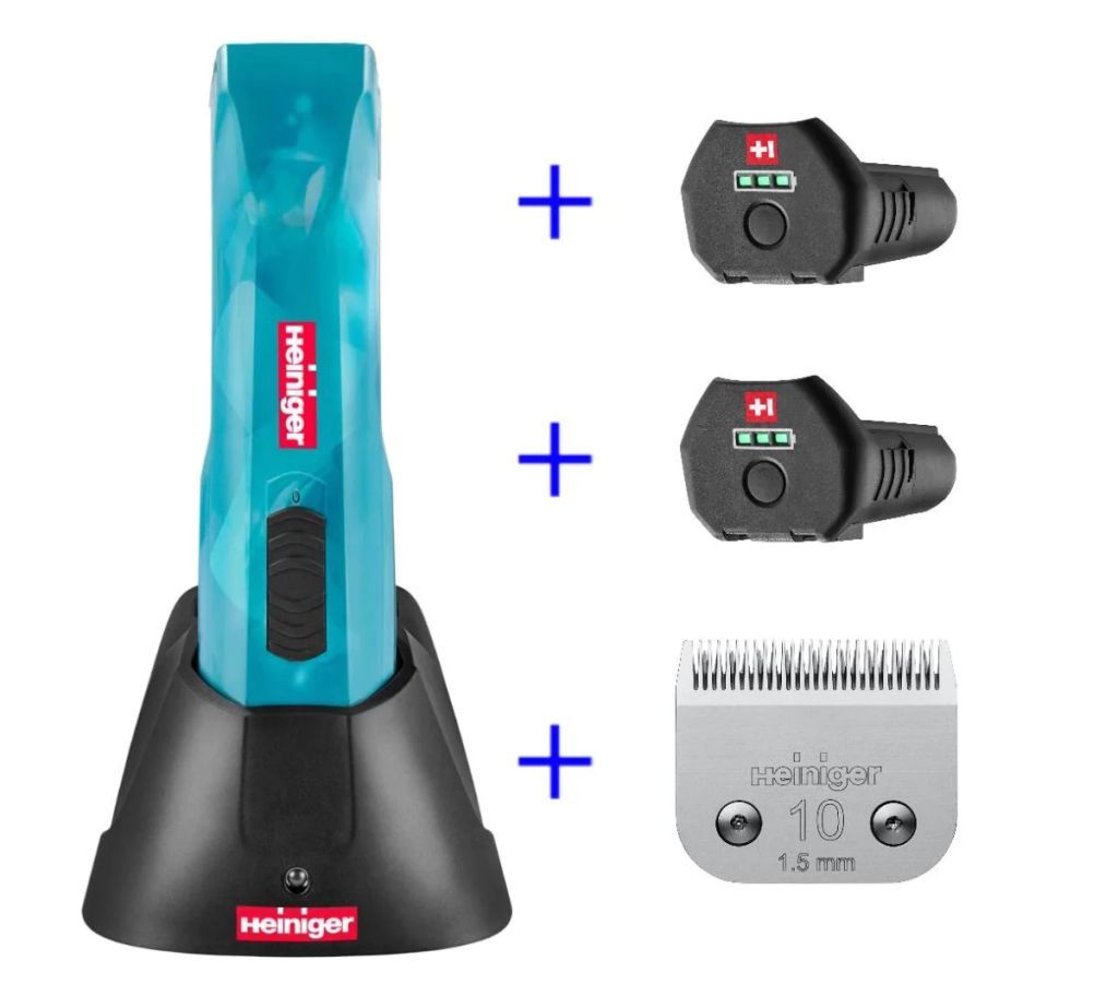 Heiniger Opal Cordless 2 Speed m/2 Batterier og Skær 10