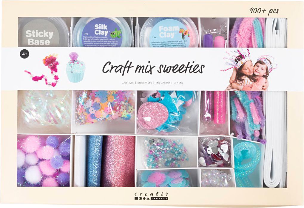 Creativ Company Krea ting DIY Mix Sweeties pastelfarver