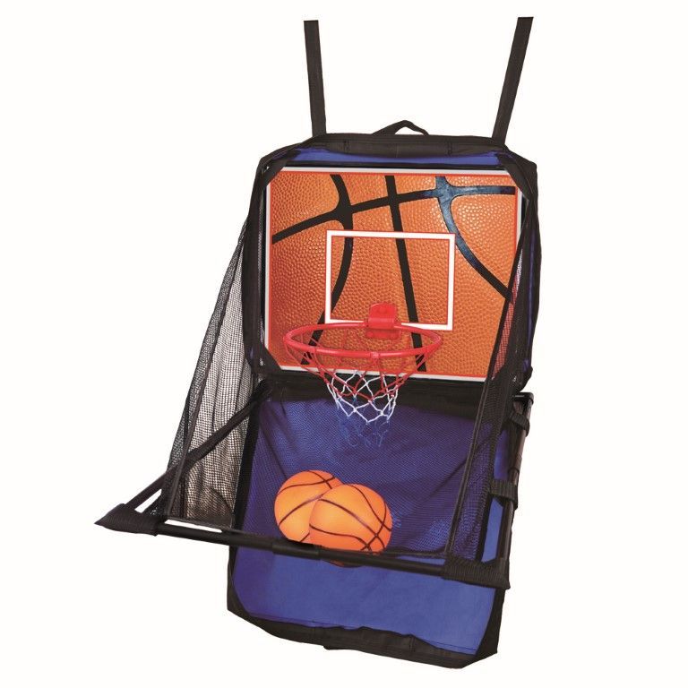 Sport1 Mini Basket Sæt Til Dør Med Taske