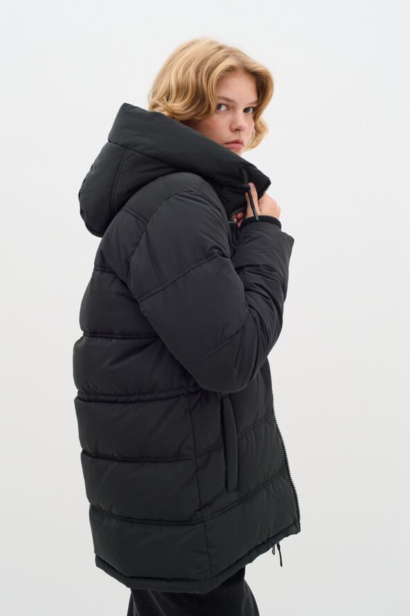 InWear Joleneiw Puffer Jacket Kvinde Black Vinterjakker Regular Fit Str 42 - hos Magasin