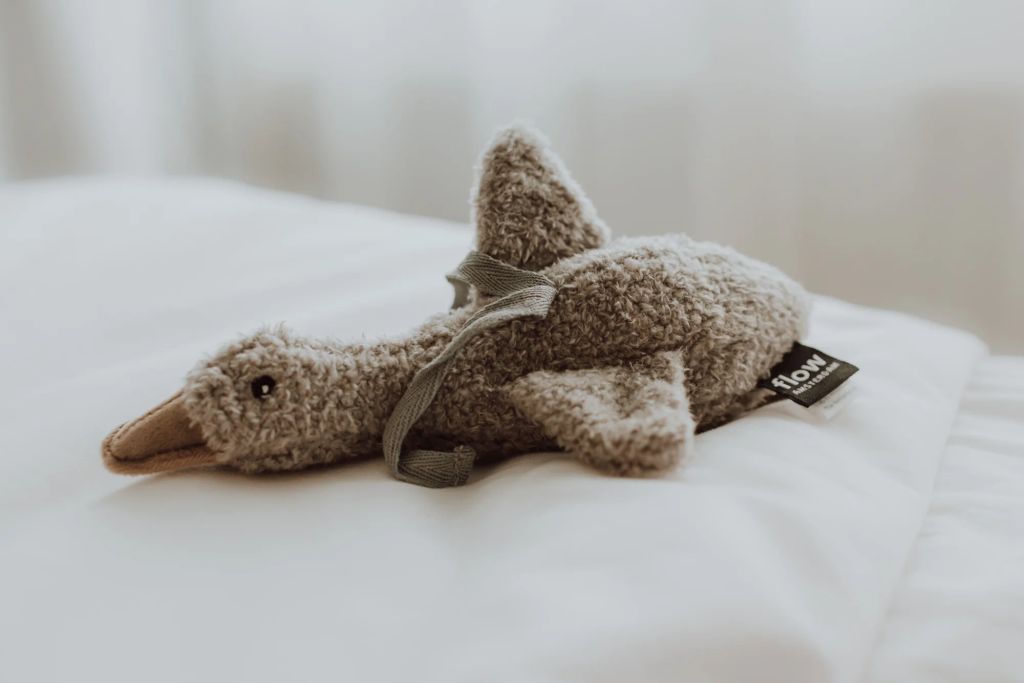 Flow Amsterdam hjertelydsbamse Liva <br>  On the Go <br> Grå
