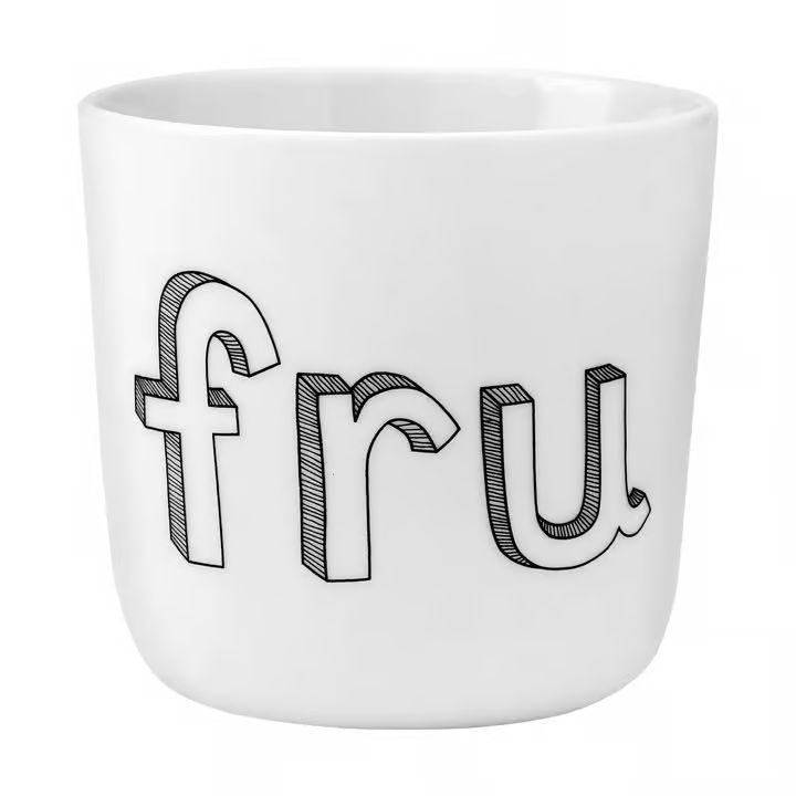 Liebe Kop - Fru - 35 cl - Porcelæn - Hvid