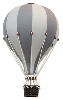 Super Balloon Luftballon M Grau