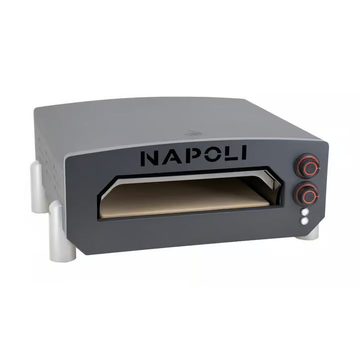 Napoli Elektrisk Pizzaovn - B 57,4 x H 23 x D 47 cm - max. 2000 watt - Grå