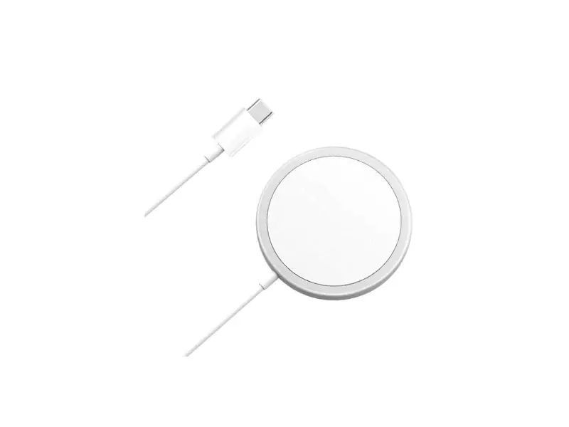 SiGN MagSafe Opladere Qi 15W, USB-C Hvit