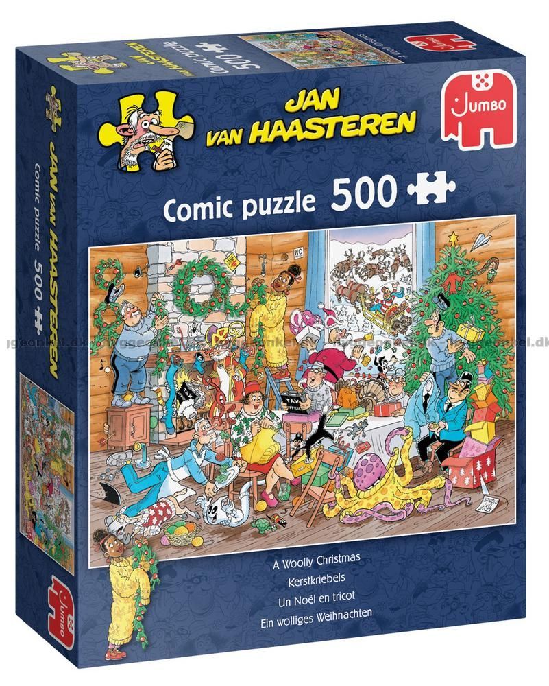 Jumbo A Woolly Christmas 500 Pieces