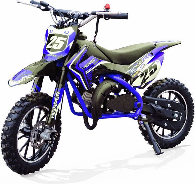 Dirt Bike  49cc Mini Crosser Model 709, Blå