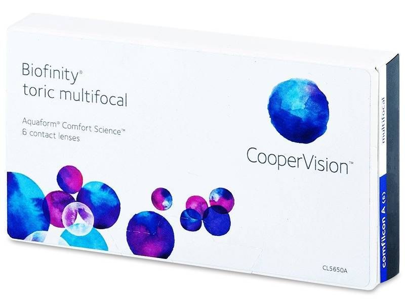 CooperVision Biofinity Toric Multifocal 6 Linser