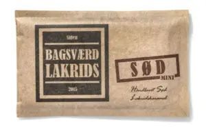 Bagsværd Lakrids Sød Licorice Mini 40g