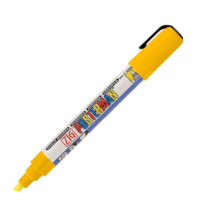 Zig Marker Posterman 6mm gul