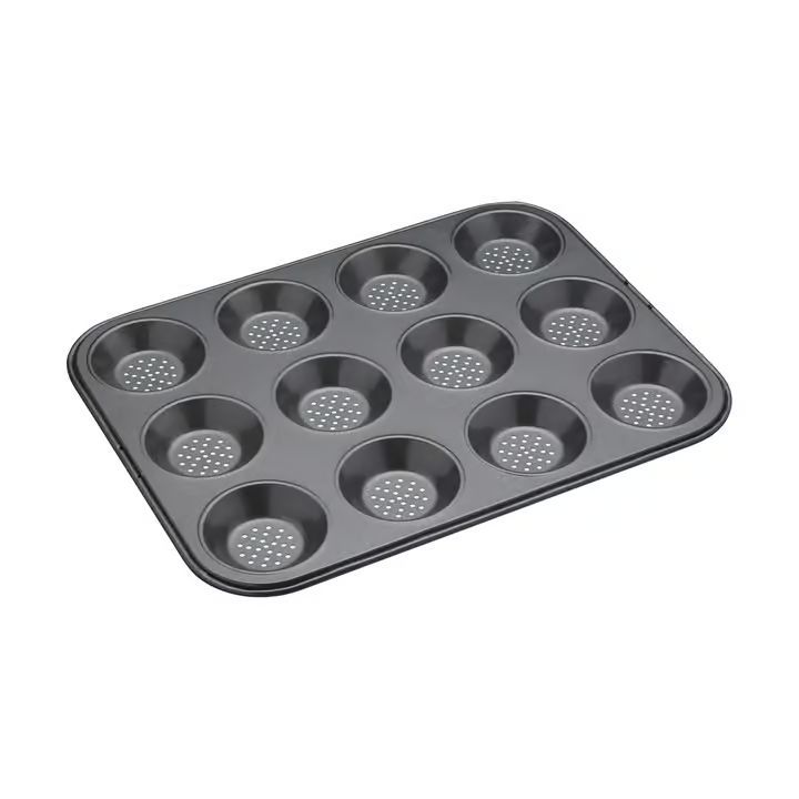 Masterclass Crusty Bake Shallow Muffinplade 32x24 cm