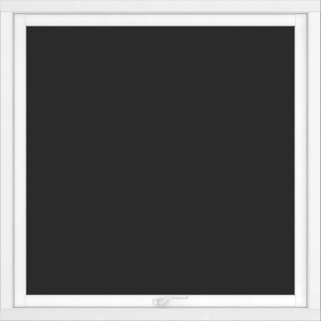 Klarvinduer VS1_138 Træ Tophængte vinduer Vindue med 2-lags glas 38x53cm