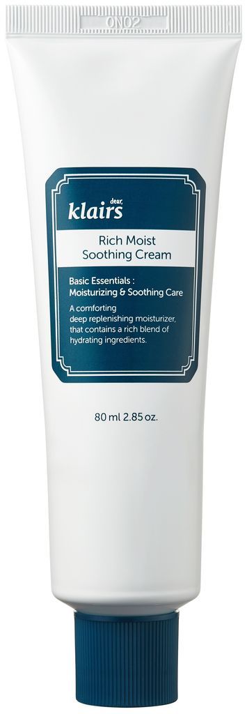 klairs rich moist soothing cream 80 ml