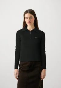 CARRICK - Striktrøje - black