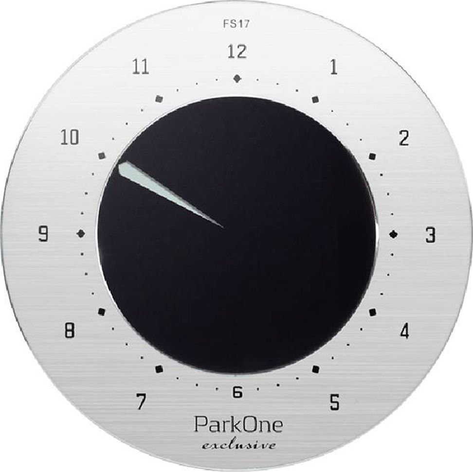 ParkOne Exclusive elektronisk p-skive sølv