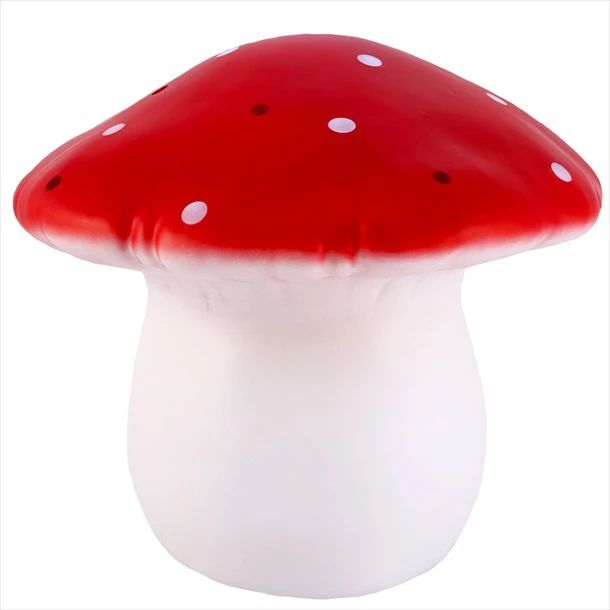 Heico Svamplampa Röd Ø26x20 cm Nattlampa