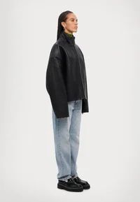 BONDED JACKET - Læderjakker - black