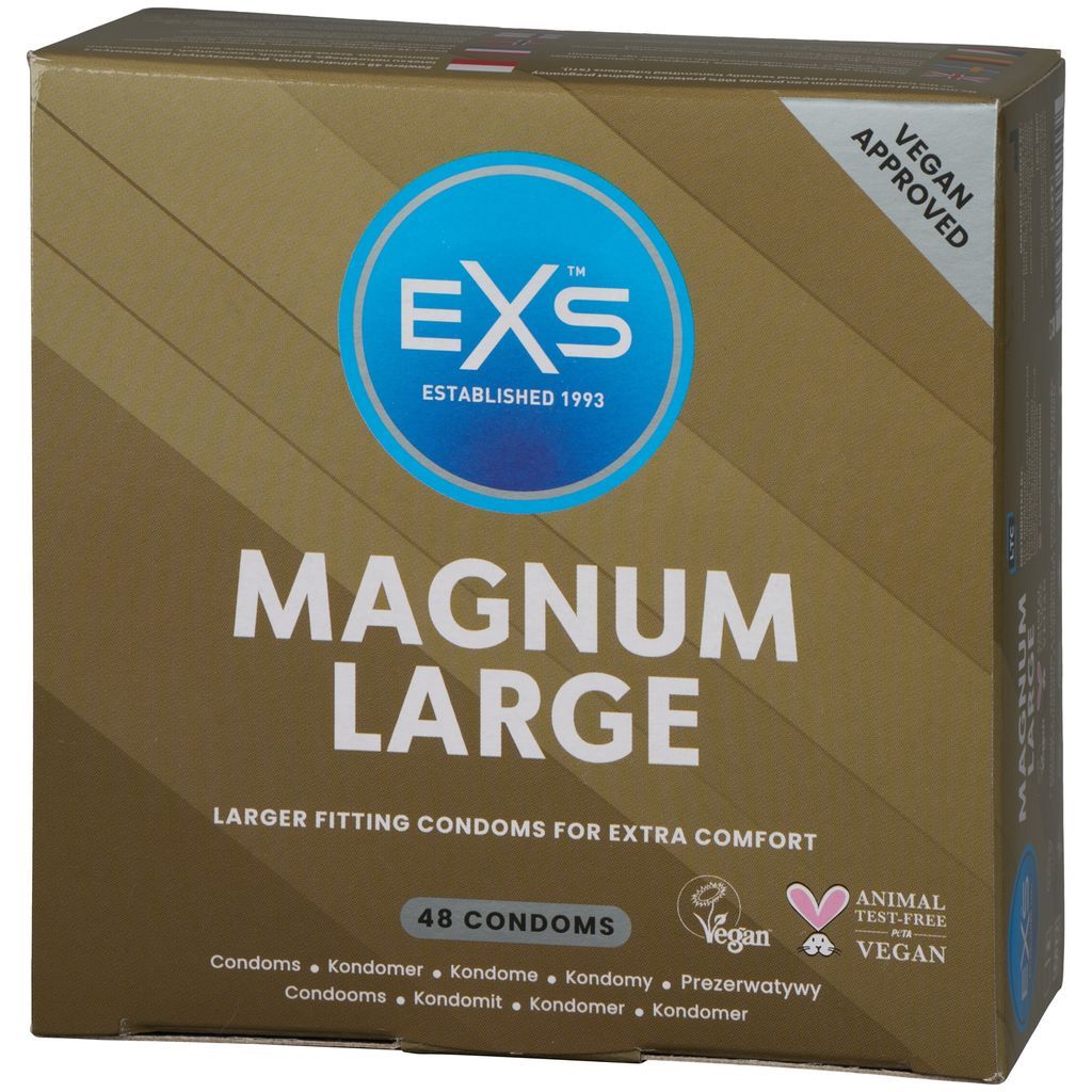 EXS Magnum Store Kondomer 48 stk Klar