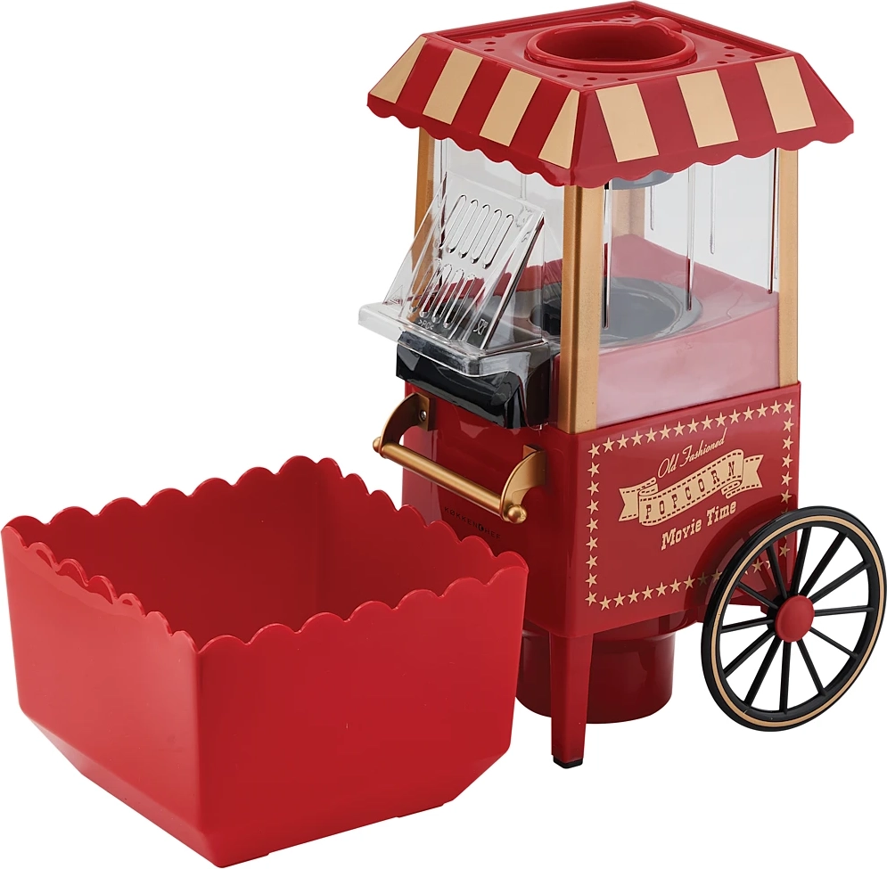Køkkenchef Popcorn Maskine Rød