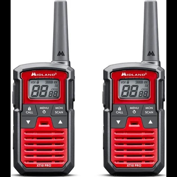 Midland XT 10 PRO Funkgerät Rot/Schwarz